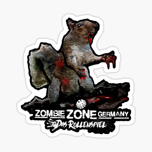 zombie squirrel Sticker
