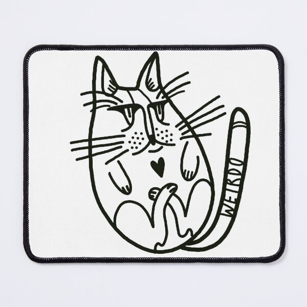 Item preview, Weirdo Kitty designed and sold by karithkvltkraft.