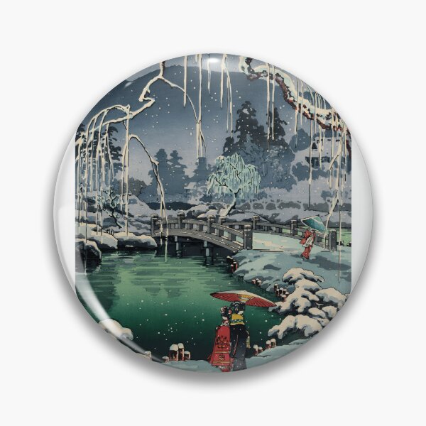 Item preview, Spring Snow at Maruyama Kyoto By Tsuchiya Koitsu Classic 		 designed and sold by mambwxlxji2.