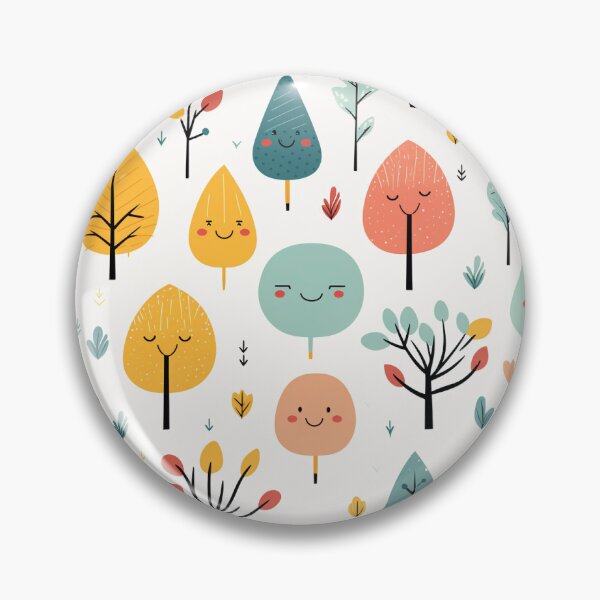 Item preview, Cute cartoon trees designed and sold by VisionaryCorner.