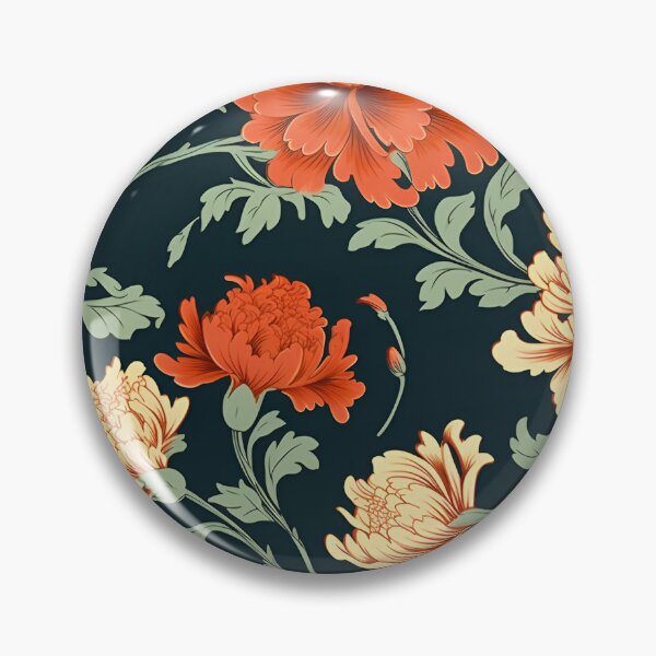 Item preview, Enchanting Noir - Romantic Floral Pattern on Black designed and sold by SelectiveArt.