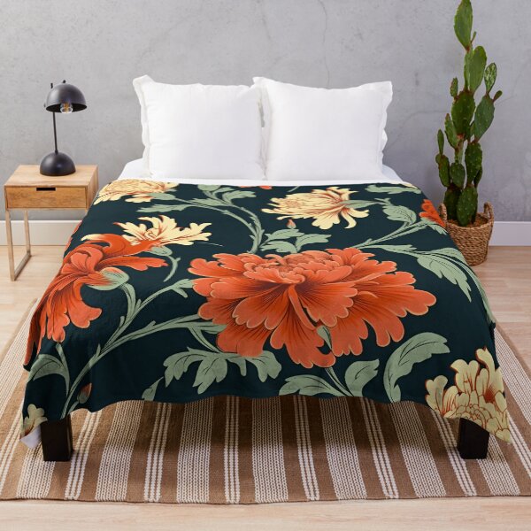 Item preview, Enchanting Noir - Romantic Floral Pattern on Black designed and sold by SelectiveArt.