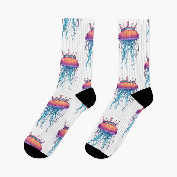 Item preview, Jellyfish with crown designed and sold by PiggyWonka.