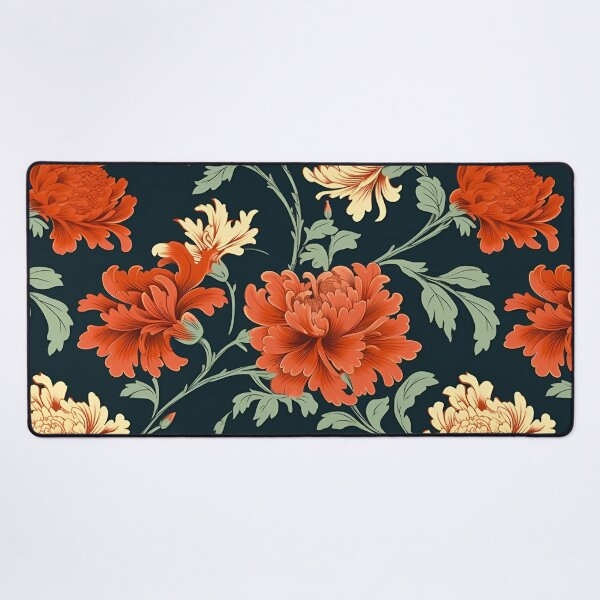 Item preview, Enchanting Noir - Romantic Floral Pattern on Black designed and sold by SelectiveArt.