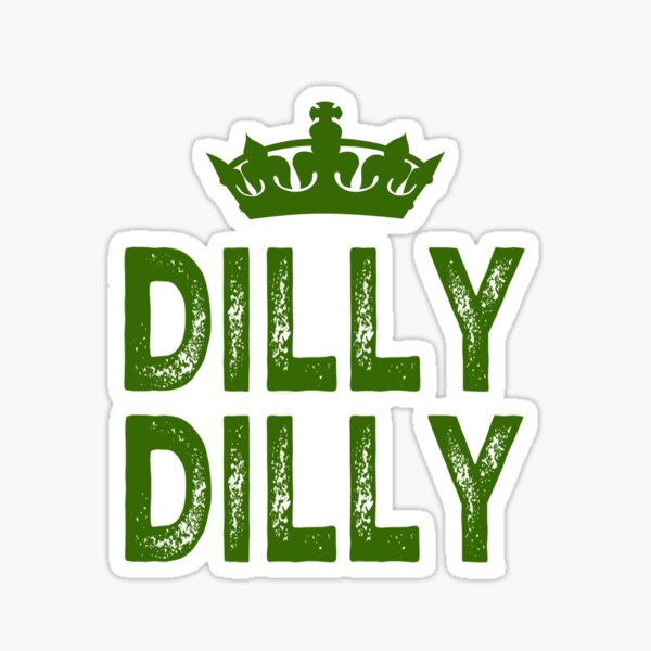 DILLY PHILLY Sticker for Sale by MrKayDeeBee