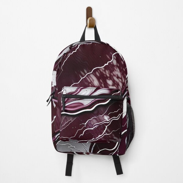 Item preview, Maroon and white marble swirls designed and sold by BirdsnStuff.