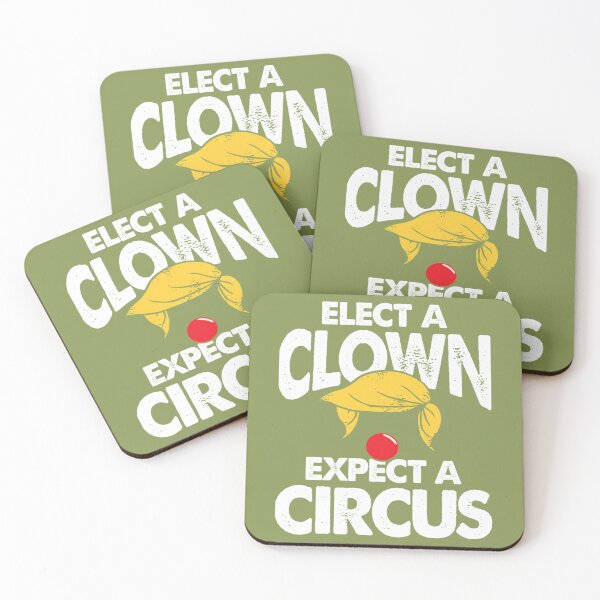 Item preview, Elect A Clown Expect A Circus - Funny Anti Trump   	 designed and sold by bzewzkmbo64.