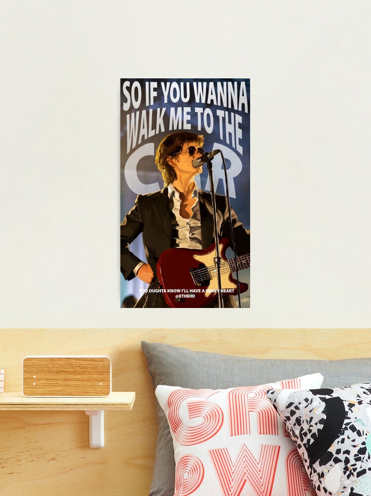 Alex Turner The Car Poster - Arctic Monkeys