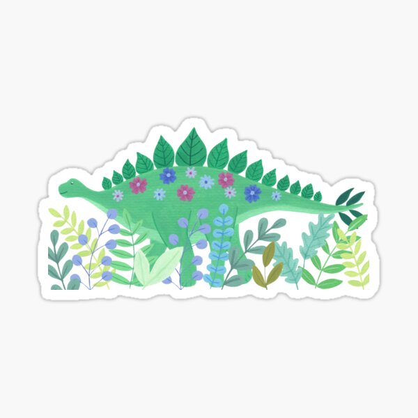 Item preview, Dinosaure fleuri designed and sold by NashTheArtist.