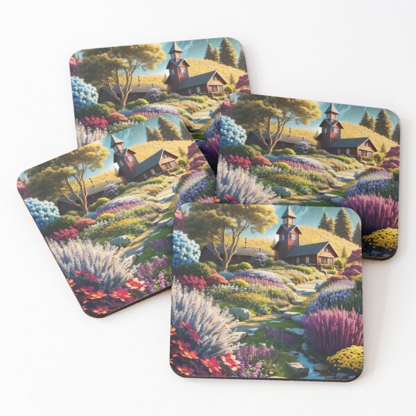 Item preview, NatureTapestry: Designs Inspired by Landscapes, Forests, Water, and Flowers/House/Red/Blue/Green/Yellow/Pink/Purple/White/Violet and many other colours designed and sold by Love2winn.