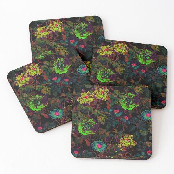 Item preview, Floral Neon Garden designed and sold by Burcu Korkmazyurek.