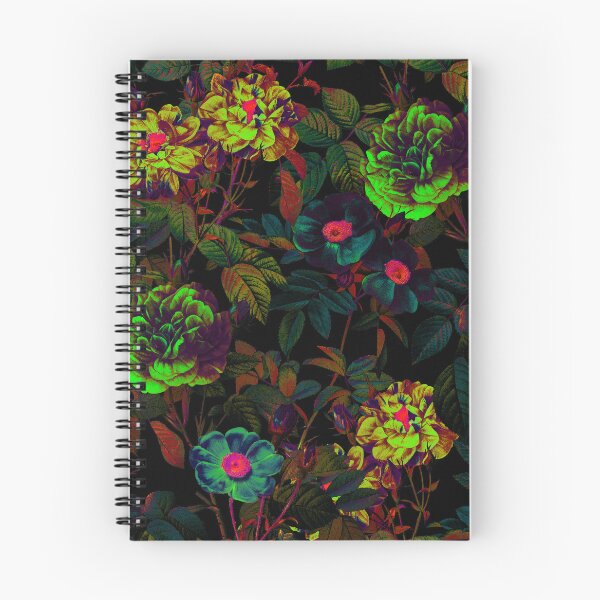 Item preview, Floral Neon Garden designed and sold by Burcu Korkmazyurek.