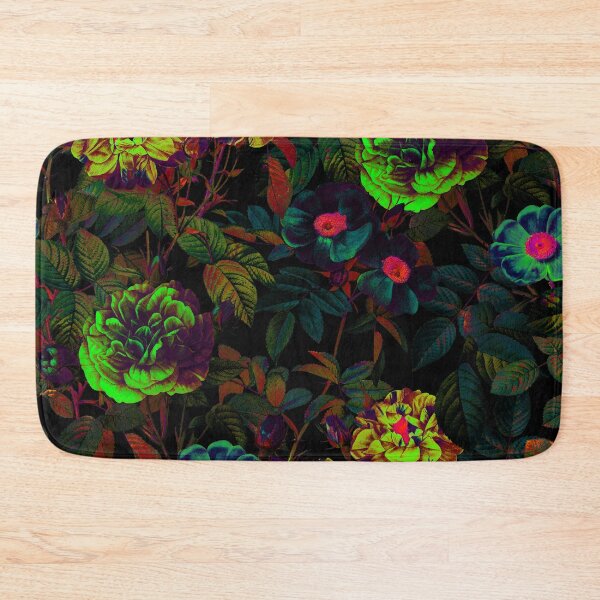 Item preview, Floral Neon Garden designed and sold by Burcu Korkmazyurek.