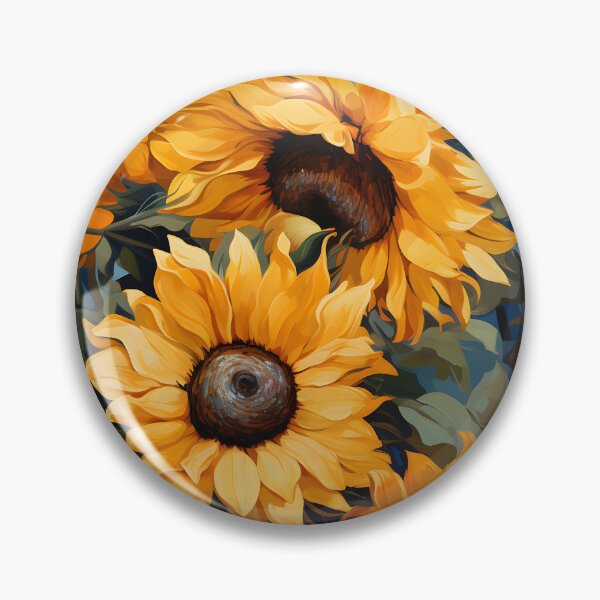 Aperçu de l'œuvre Tournesols Motif 8 créée et vendue par DigitalPatternx.