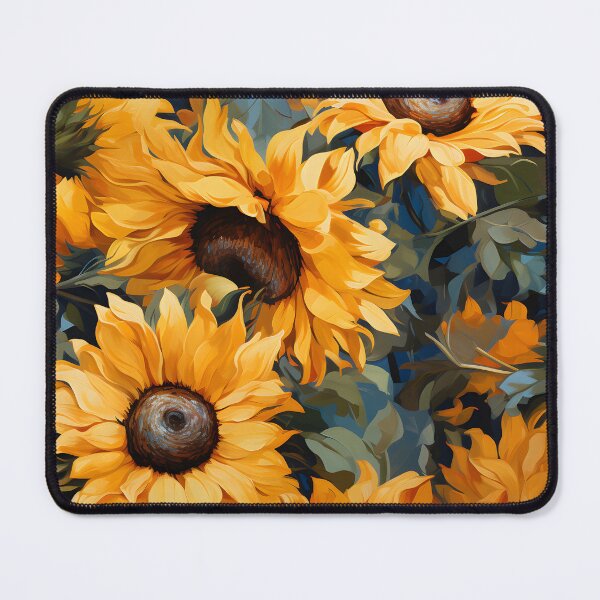 Item preview, Patrón de girasoles 8 designed and sold by DigitalPatternx.