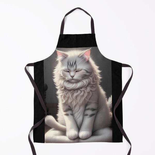 Item preview, Mindful Cat with Closed Eyes designed and sold by Mechanical-Artt.