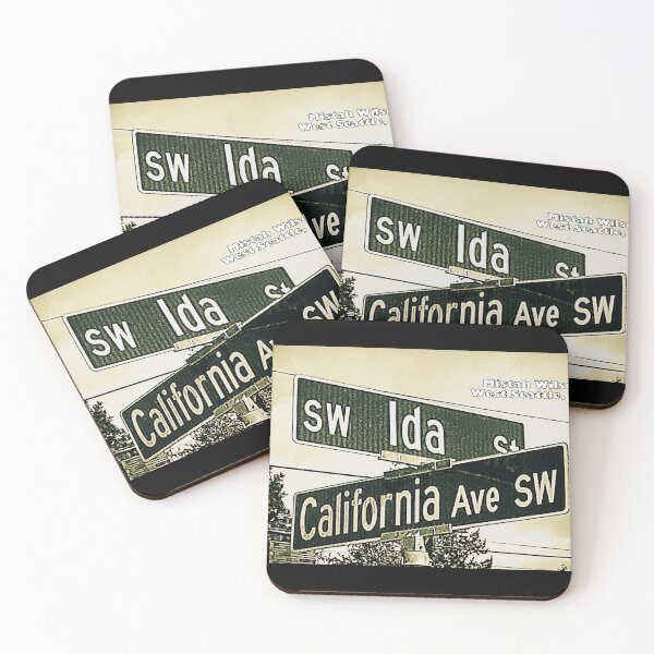 Item preview, Southwest Ida Street & California Avenue Southwest, West Seattle, Washington by Mistah Wilson designed and sold by The Street Sign Store.
