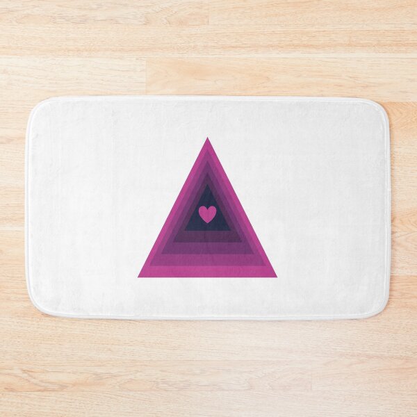 Item preview, Purple Heart Love Triangle designed and sold by EpicCreation.