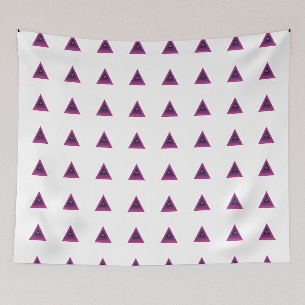 Item preview, Purple Heart Love Triangle designed and sold by EpicCreation.