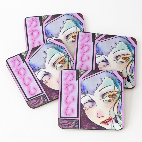 Item preview, Kowai Kawaii | Vampire designed and sold by MLSPatronPrints.