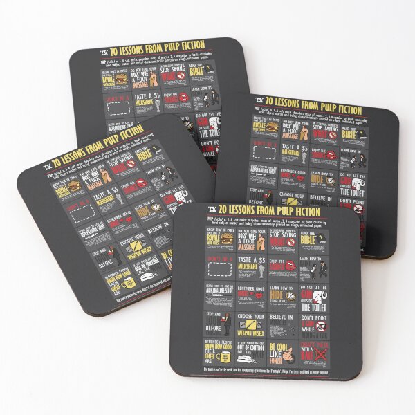 Item preview, 20 Lessons from Tarantino Pulp designed and sold by TKsuited.