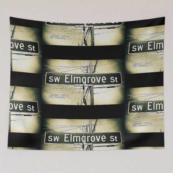 Item preview, Southwest Elmgrove Street, West Seattle, Washington by Mistah Wilson designed and sold by The Street Sign Store.