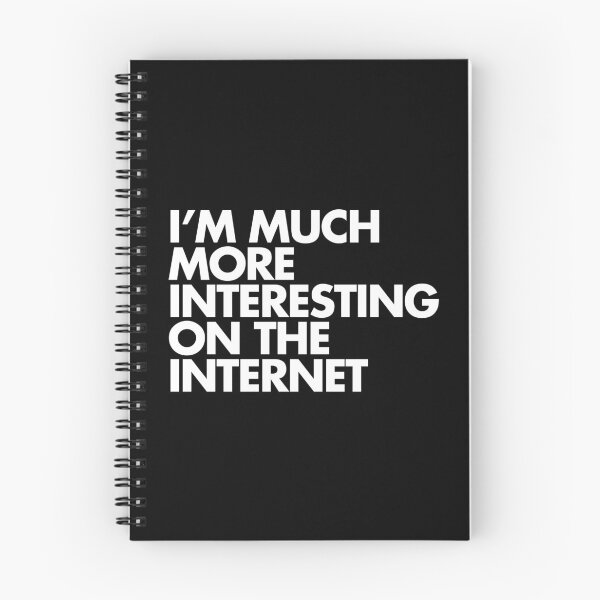 Item preview, Interesante en Internet cita divertida designed and sold by quarantine81.