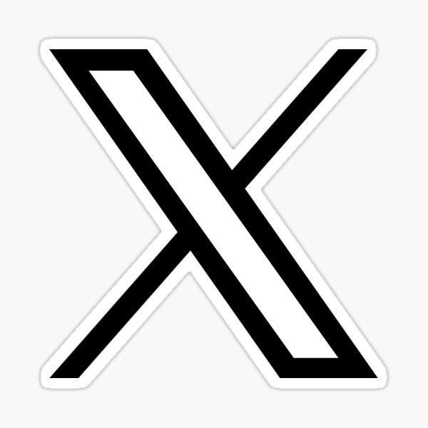 X Twitter Rebrand Sticker