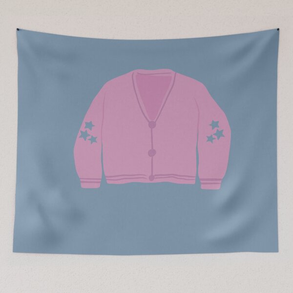 Item preview, Cardigan (Lover Version) | Taylor Lyrics | Home Decor Merch Fandom Small Support | HECKINFAROUT  designed and sold by Two Otters Co.