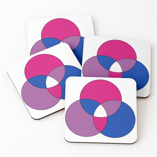 Item preview, Trippy bisexual flag designed and sold by bookwoof.