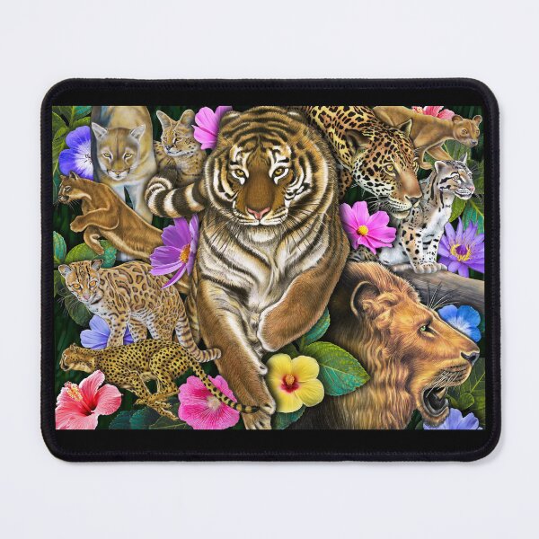 Item preview, Wild Cats designed and sold by TimJeffsArt.
