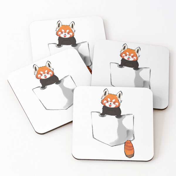 Item preview, Red Panda in a Pocket , Red Panda Lovers designed and sold by LeeannaOlivas.