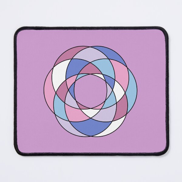Item preview, Trippy bigender flag designed and sold by bookwoof.