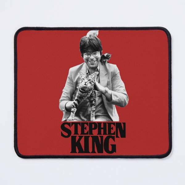 Item preview, Copy of A young Stephen King covered in cats (with name) designed and sold by planet99design.