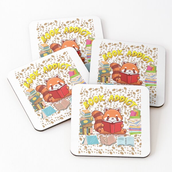 Item preview, Kawaii Redpanda Book Addict designed and sold by LeeannaOlivas.