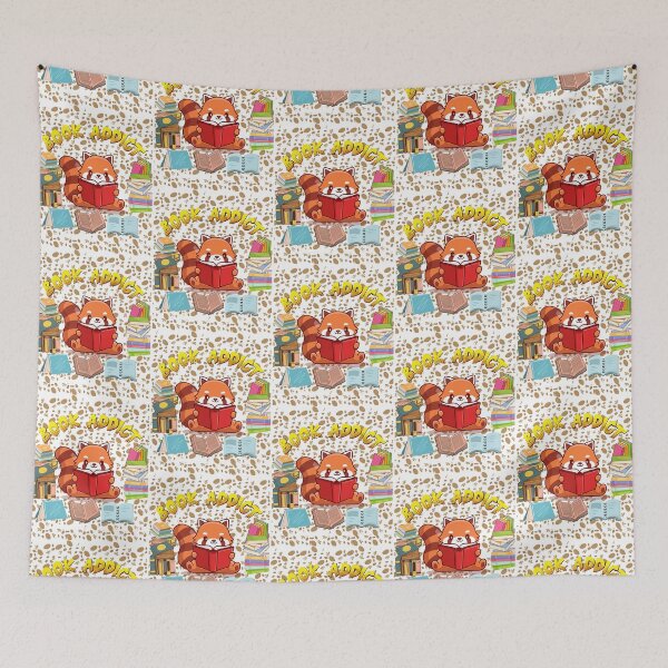 Item preview, Kawaii Redpanda Book Addict designed and sold by LeeannaOlivas.