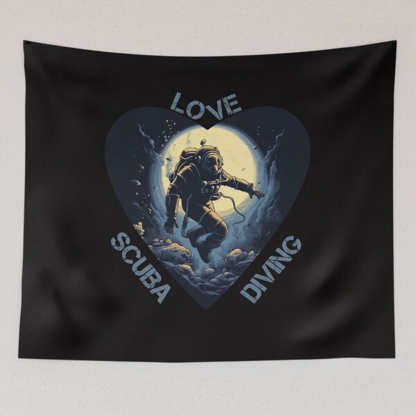 Item preview, I love scuba diving designed and sold by Chmielayka.