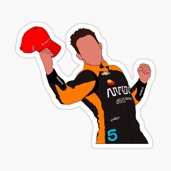 Item preview, Pato O'Ward Race Win Celebration designed and sold by macd4485.
