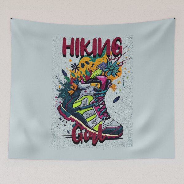 Item preview, Hiking Girl Boots designed and sold by ThiagoSDantas.