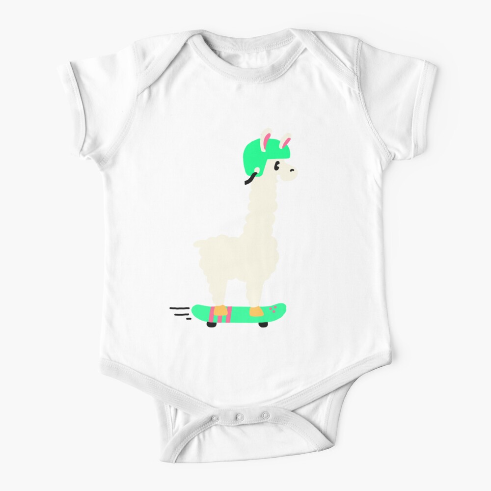  Kawaii Alpaca Baby Jersey Onesie - Cute Baby Onesie