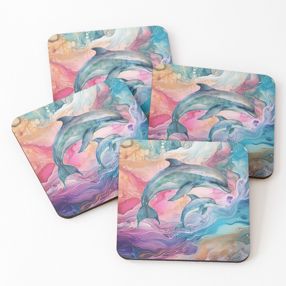 Item preview, Coasters (Set of 4) designed and sold by HappyLifeCreate.