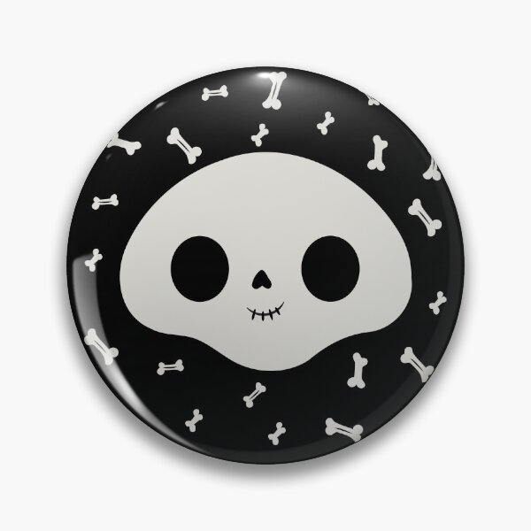 Item preview, cute skeleton face with bones designed and sold by yessebel.