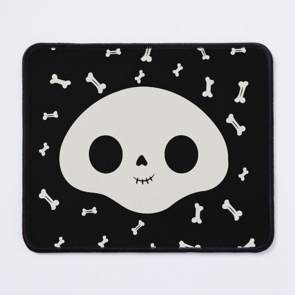 Item preview, cute skeleton face with bones designed and sold by yessebel.