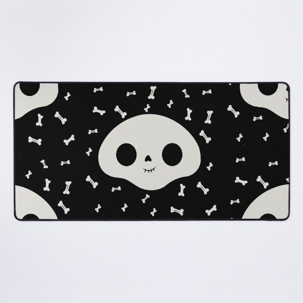 Item preview, cute skeleton face with bones designed and sold by yessebel.