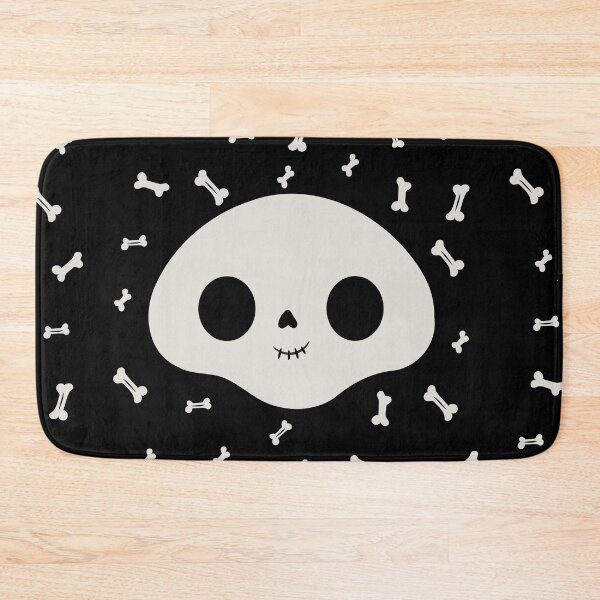 Item preview, cute skeleton face with bones designed and sold by yessebel.