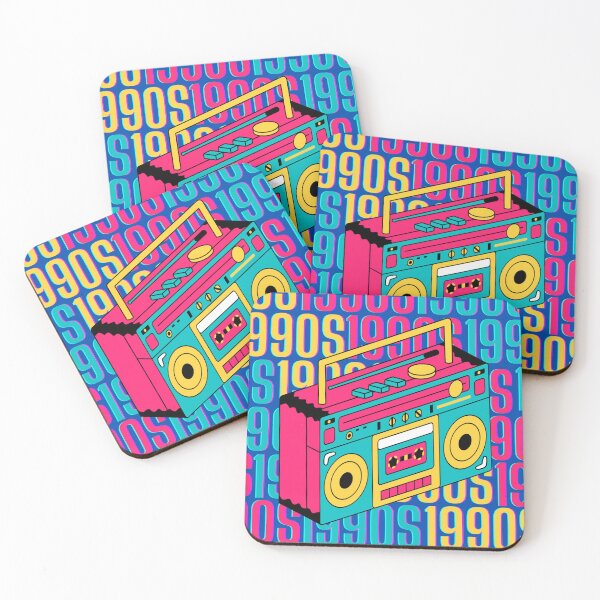Item preview, 1990s retro design 1 - Dark Blue Background designed and sold by PunjabanJatti.