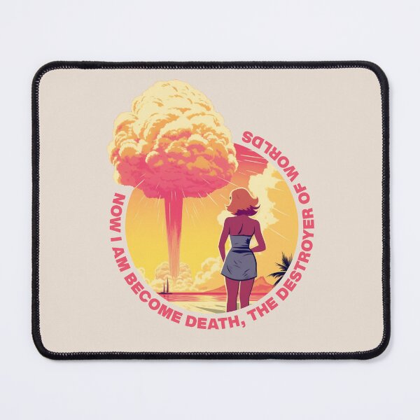 Item preview, I am become death | Original Barbenheimer designed and sold by Retro Travel Design.
