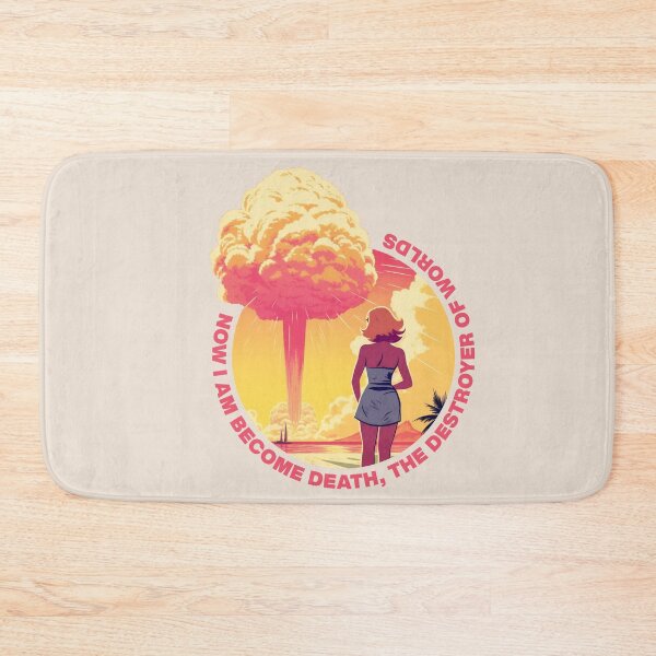 Item preview, I am become death | Original Barbenheimer designed and sold by Retro Travel Design.