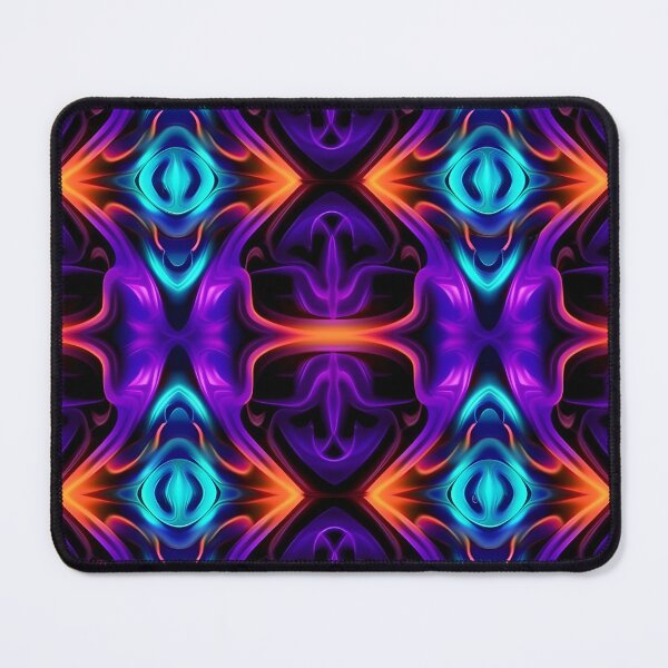 Item preview, "Bioluminescent Glow: Neon Patterns in the Night" designed and sold by Art-Vortex-fr.