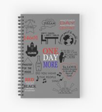 Les Miserables Quotes Spiral Notebook